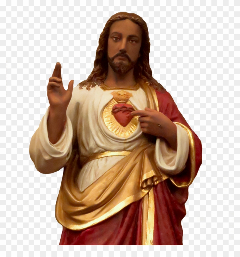 Celebrate The Feast Of The Most Sacred Heart Of Jesus - Sacred Heart Jesus Sculpture Clipart #5244753