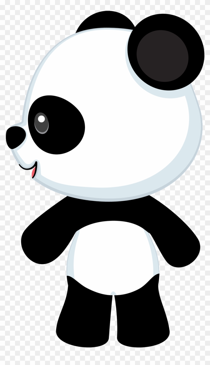 Panda Bear - Girl Panda Cartoon Clipart #5244756
