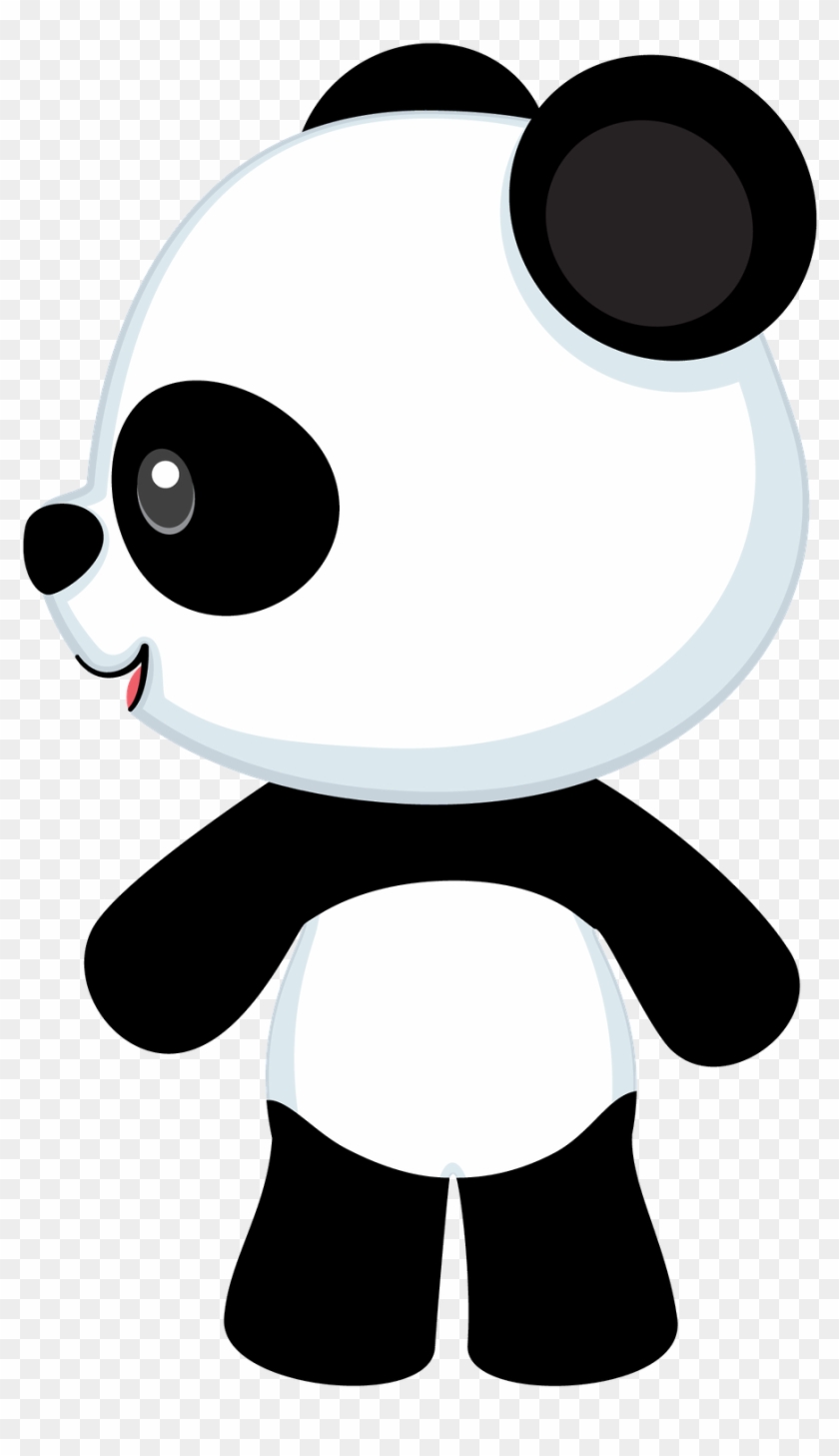 Panda Bear - Girl Panda Cartoon Clipart