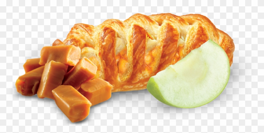 Apple Strudel With Caramel - Apple Strudel Yogurt Clipart