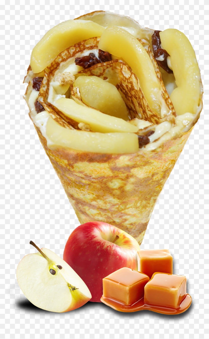 Crepes Apple & Yogurt Clipart #5244904
