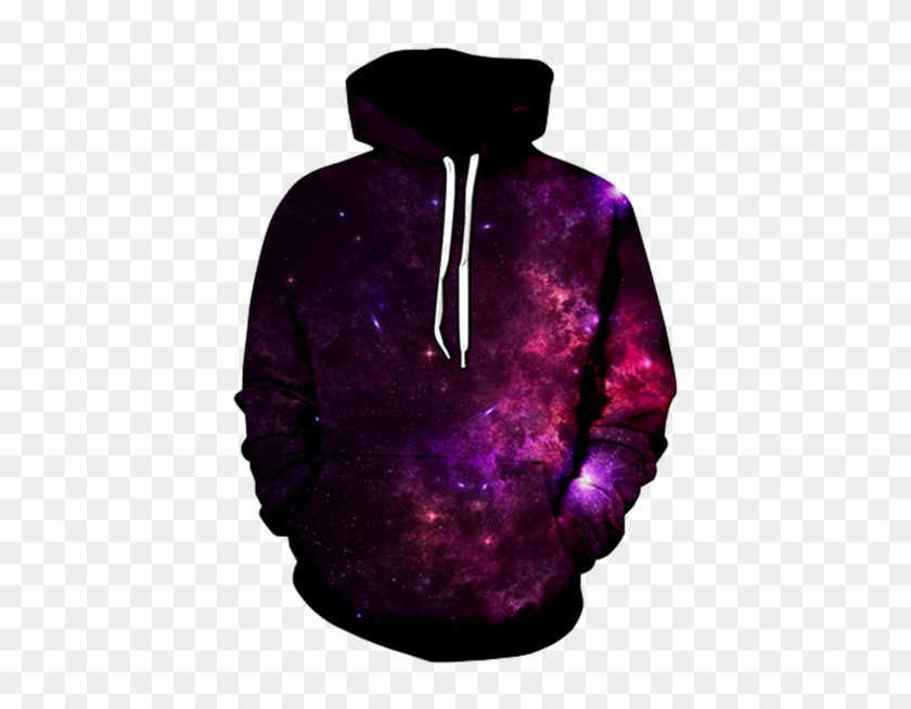 Purple Space Mist Hoodie - My Hero Academia Hoodie Clipart #5244944