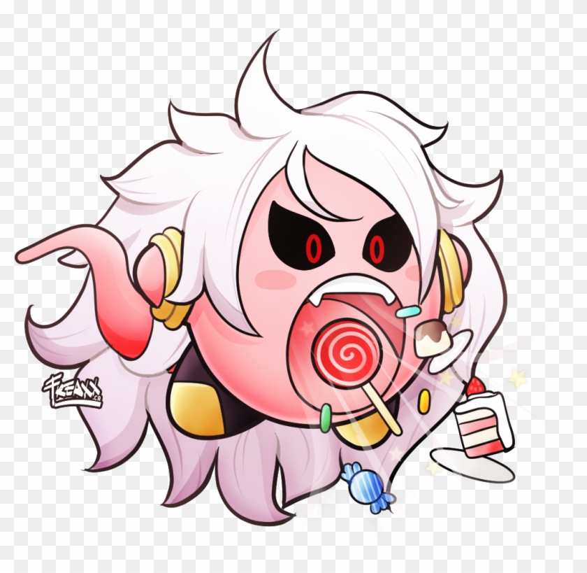 Andro#21-png 499562 - Android 21 And Kirby Clipart #5244979