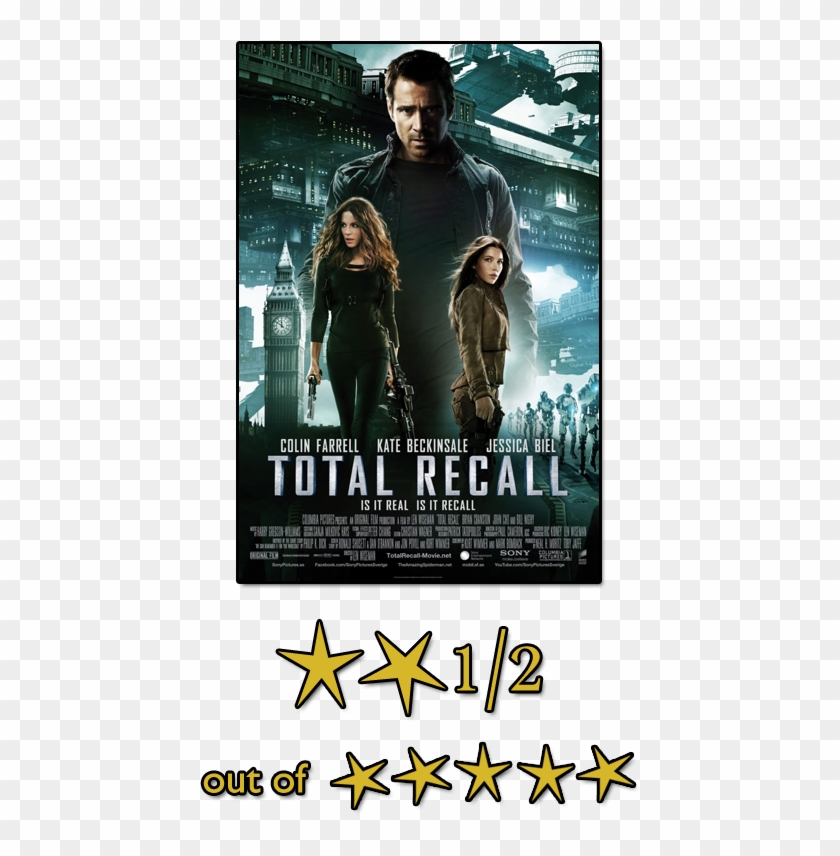 I Don't Think It Was As Bad A Movie As Some Of The - Film Cover Total Recall Clipart