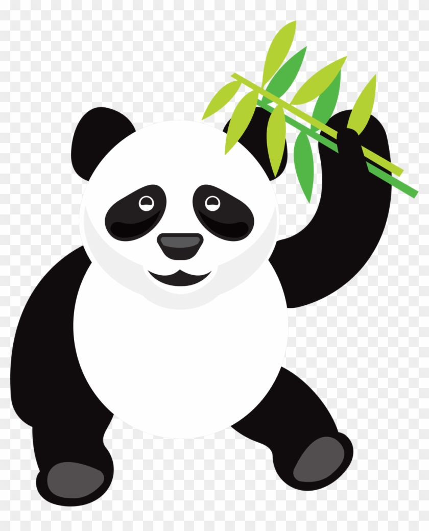 Panda Bear Svg Cut File - Gấu Trúc Png Clipart #5245127