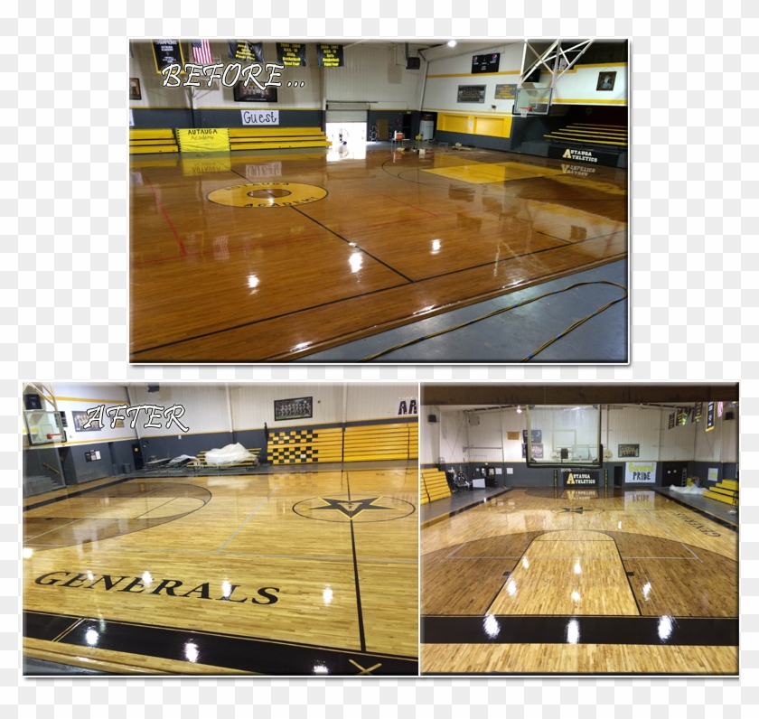 Generals Before And After Pictures - Basketball Court Clipart #5245171