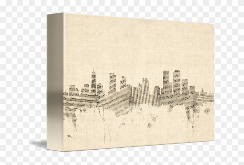 Denver Colorado Skyline - Skyline Clipart