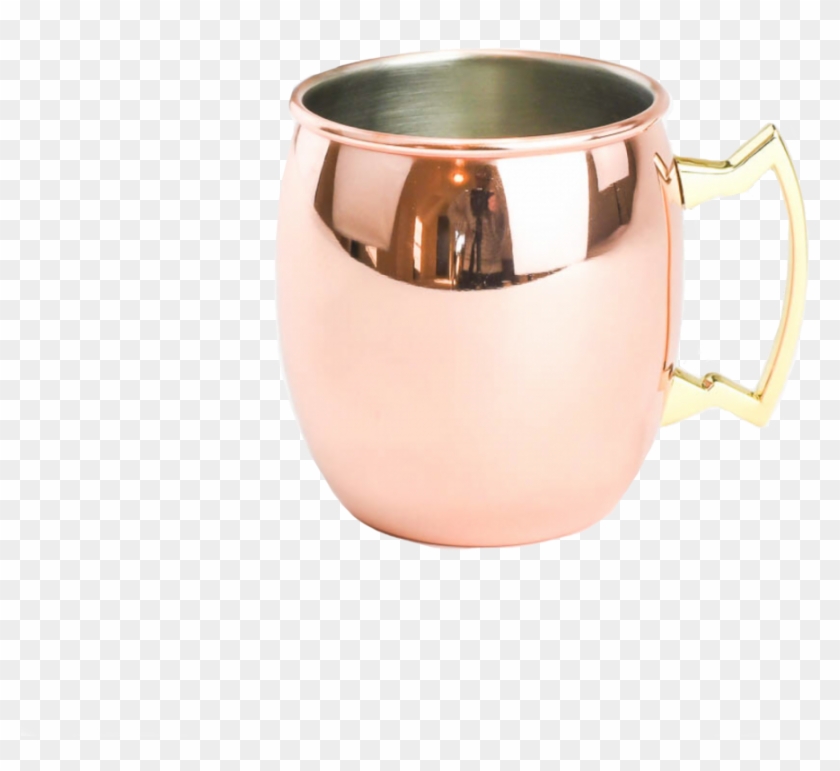 Moscow Mule Copper With Brass Handle 14 Oz - Cup Clipart #5245600