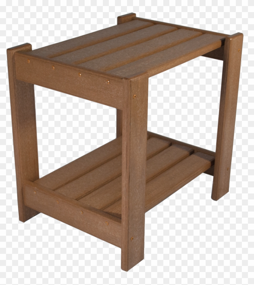 Adirondack Side Table - End Table Clipart #5246056