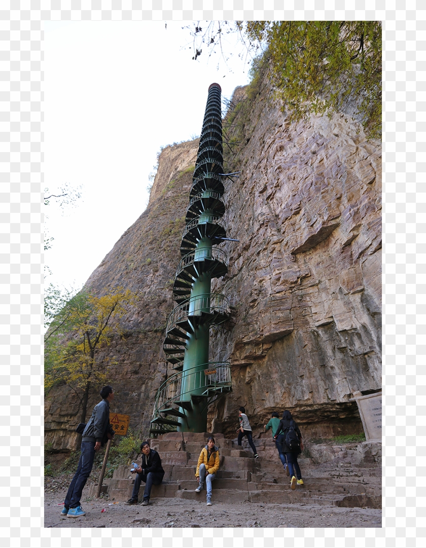 Climbing Drawing Side Mountain - 20 Most Dangerous Staircases In The World Clipart #5246147