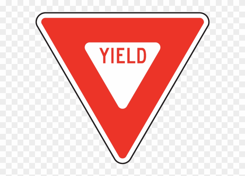 The Vienna Convention On Road Signs And Signals Updated - Road Sign Yield Clipart #5246327