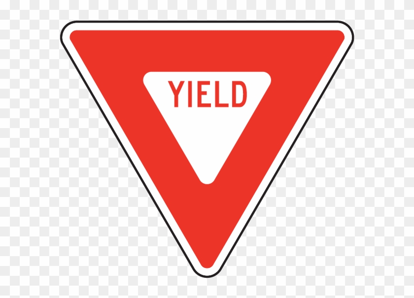 The Vienna Convention On Road Signs And Signals Updated - Road Sign Yield Clipart
