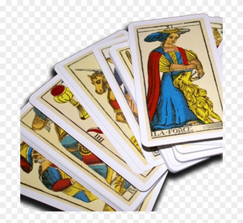 Tarot Cards In A Fan - Tarot Clipart