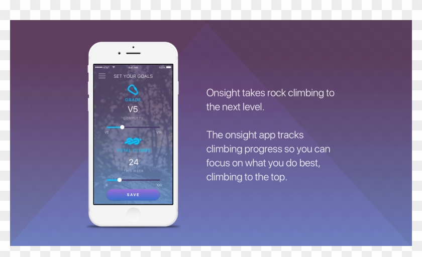 Rock Climbing Can Be A Competitive Sport - Iphone Clipart