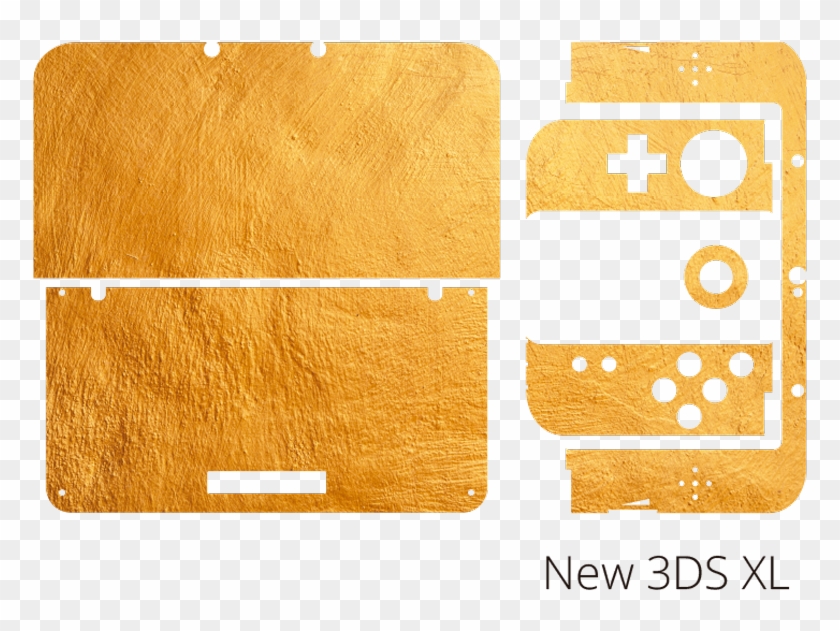 Golden Texture Xbox Skin Sticker Texture Wall Sticker - Plywood Clipart #5246523