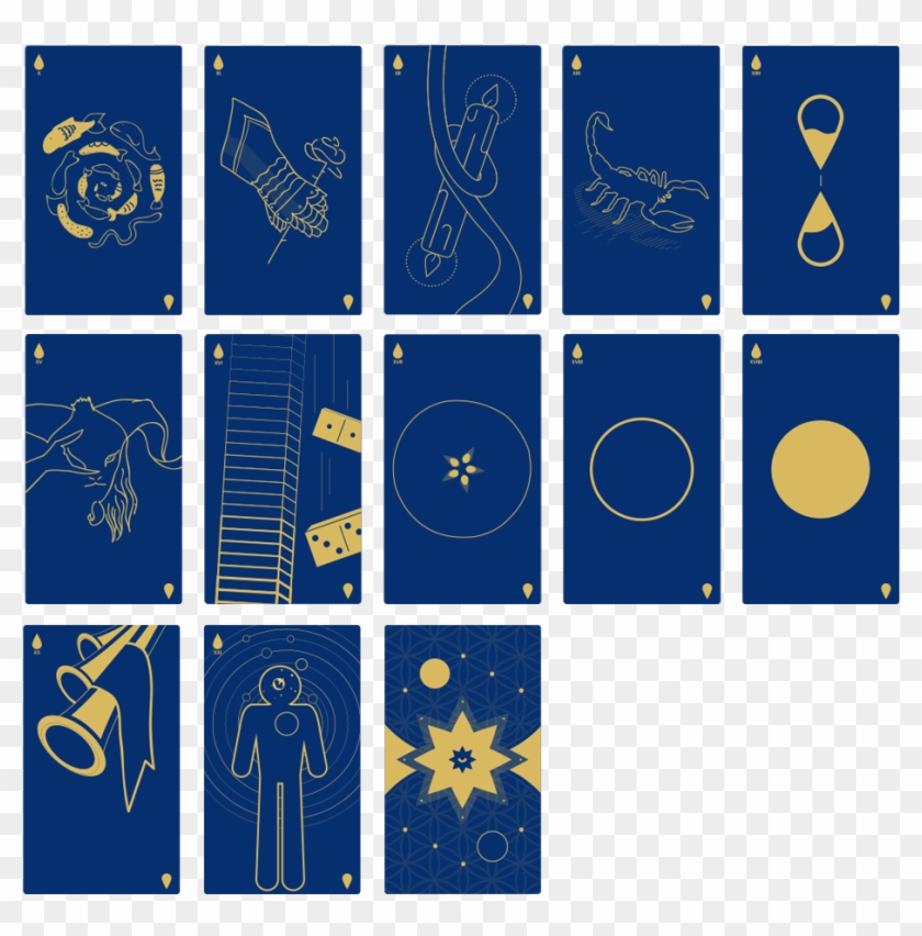 Tarot Part - Graphic Design Tarot Cards Clipart
