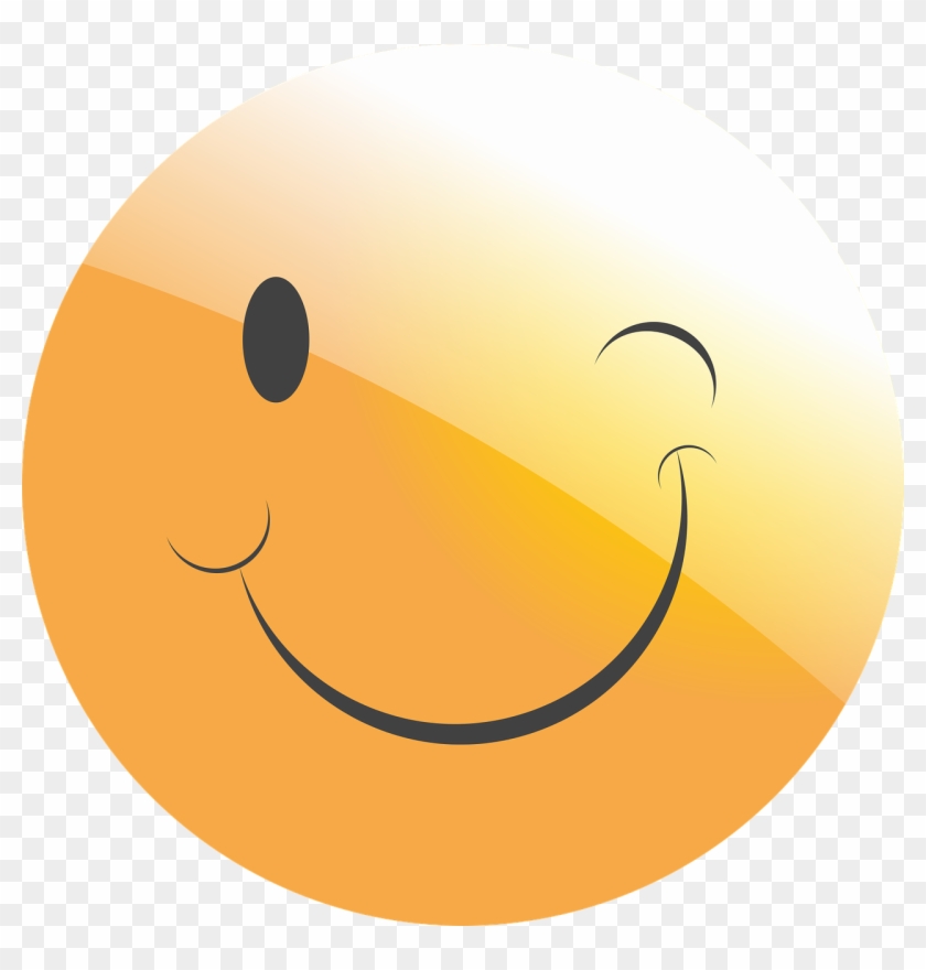 Emoticon Smiley Face Wink Png Image - Bored Face Transparent Background Clipart #5247192
