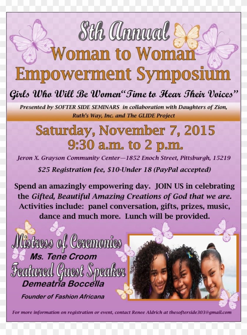 Wp#final W2w 2015 Girls - Flyer Clipart