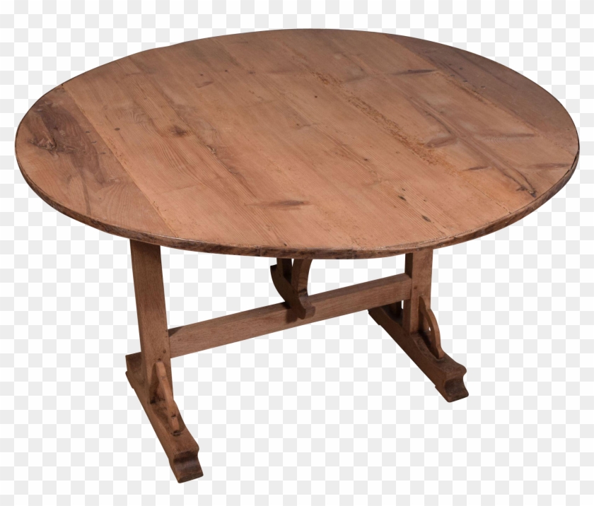 Antique French Wine Tasting Table/side Table With Tilt Clipart