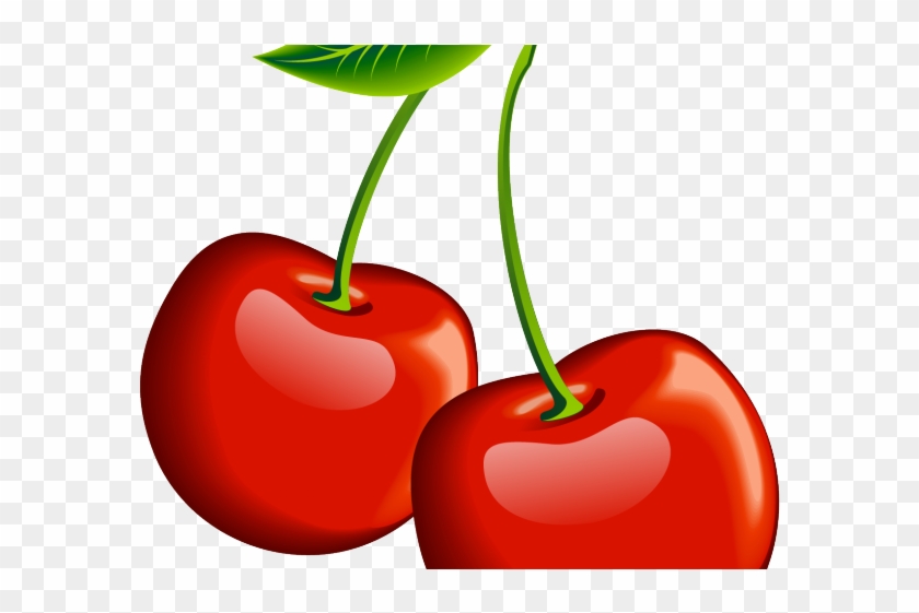 Cherry Clipart Cerry - Clip Art Cherry Png Transparent Png #5247432