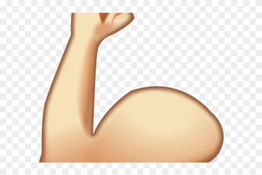 Hand Emoji Clipart Muscle Emoji - Muscle Emoji Whatsapp - Png Download #5247726
