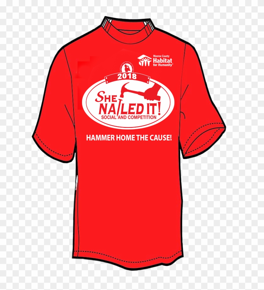 *for Team Registrations, A Representative From Monroe - Active Shirt Clipart