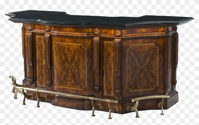 Theodore Alexander Empire Wooden Bar Counter 6105-449 - Bar Counter Png Clipart #5248219