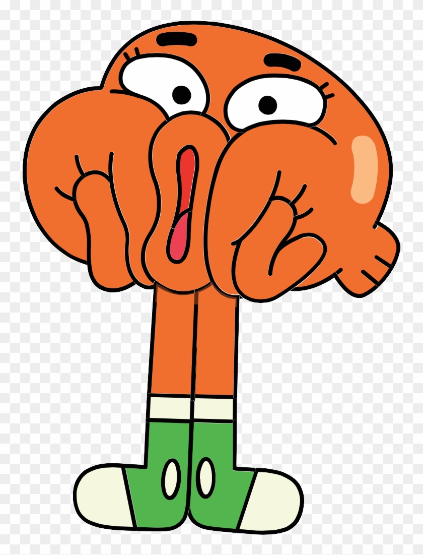Tumblr Cartoon, World Of Gumball, Funny Stickers, Le - Darwin Watterson Clipart
