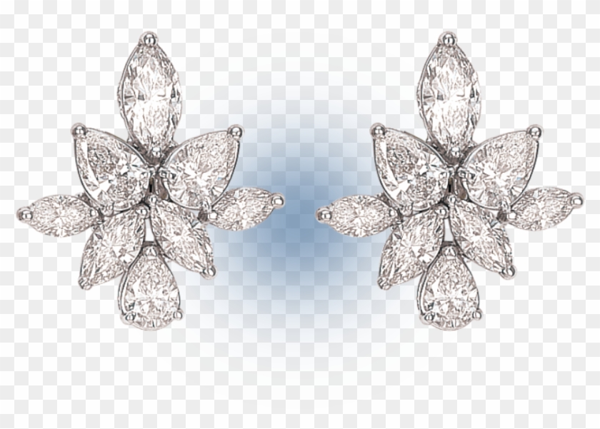 Corsage Earring - Earrings Clipart