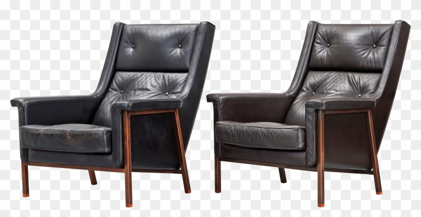 Black Armchairs Png Image - Armchairs Png Clipart
