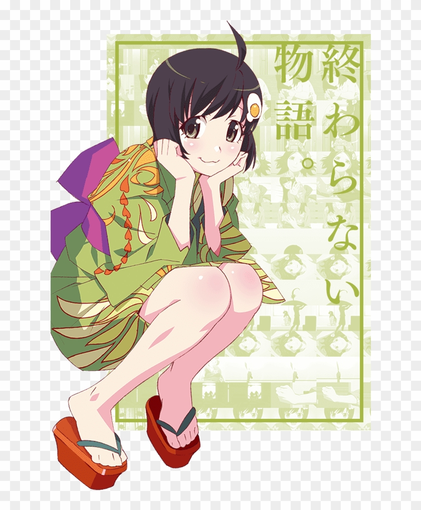 Tsukihi Araragi - Tsukihi Bakemonogatari Clipart