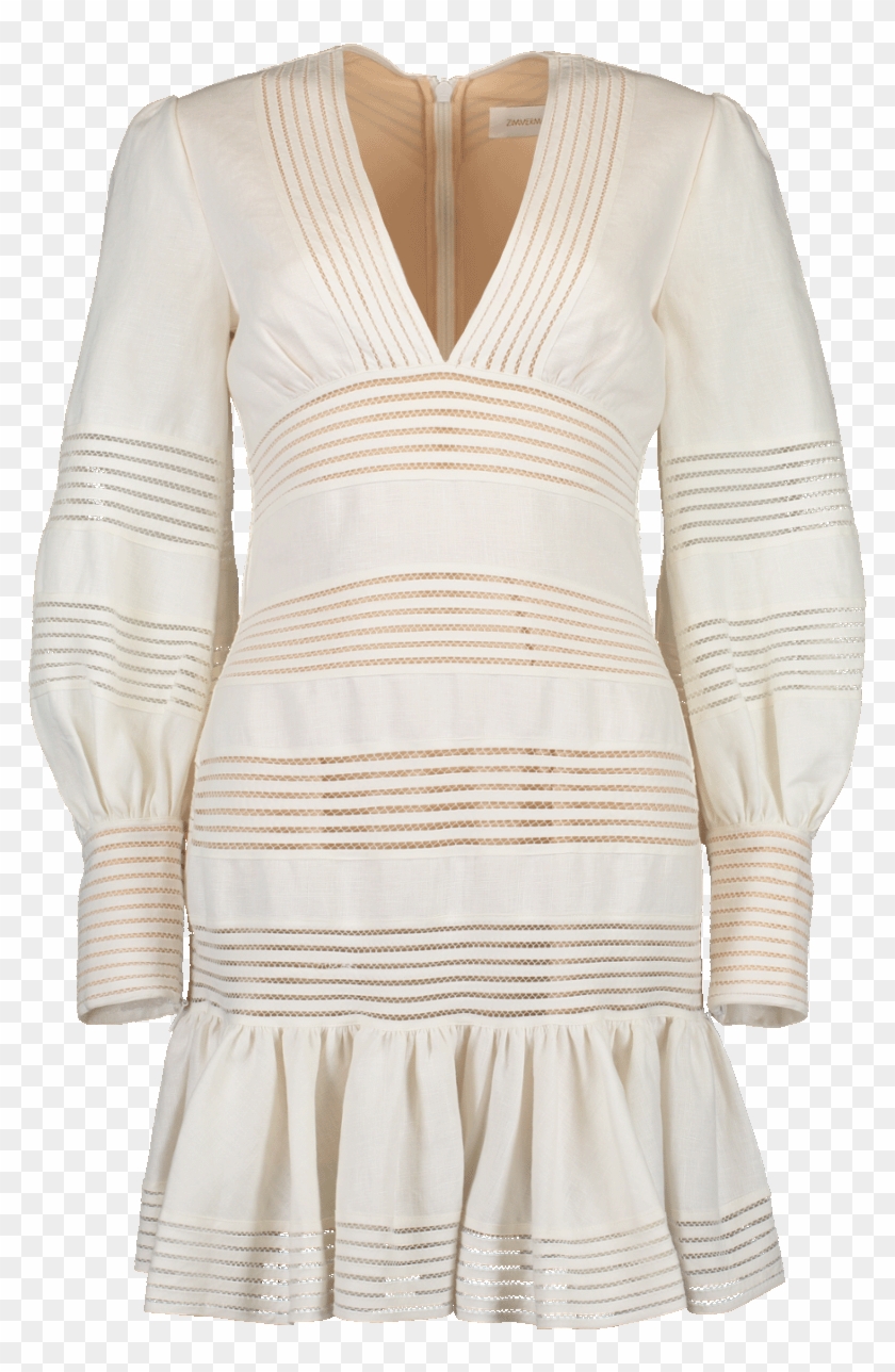 zimmermann corsage linear dress
