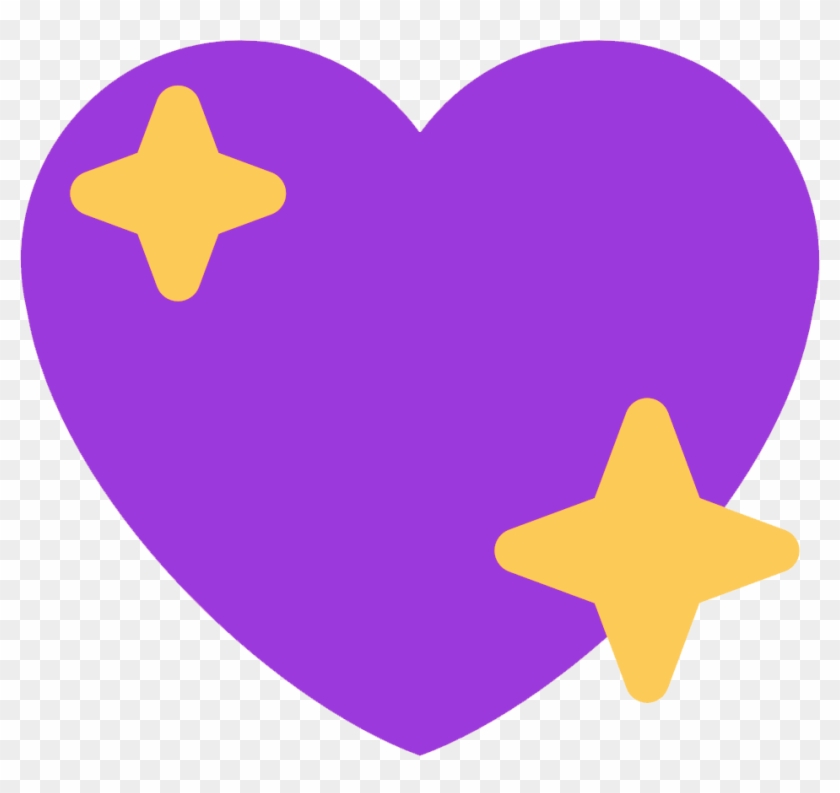 Et Elle Est Trop Bien Agnagnagnagna 🦈 - Sparkle Heart Emoji Twitter Clipart