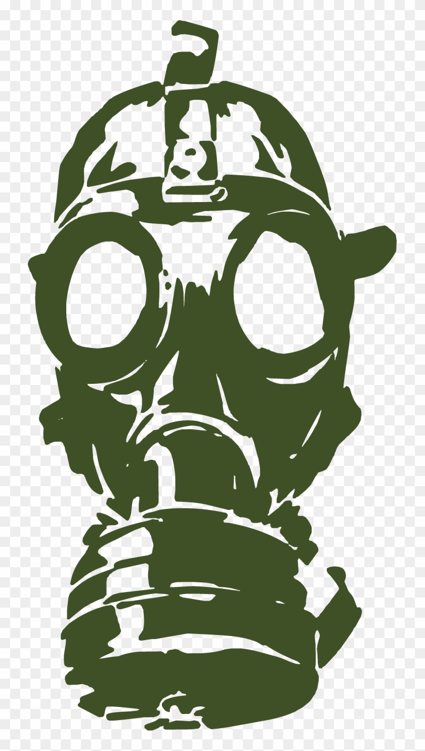 Gas Mask - Roupas Com Detalhes Refletivos Clipart