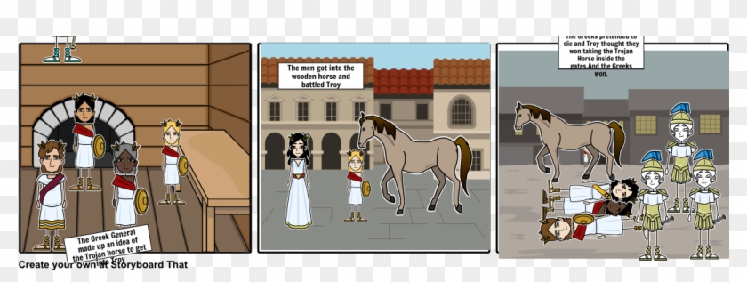 The Trojan Horse - Stallion Clipart