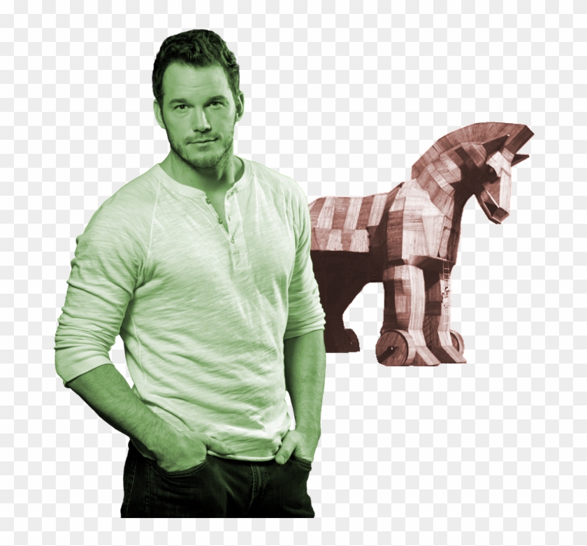 Chris Pratt Is A Trojan Horse - Chris Pratt Png Clipart #5250080