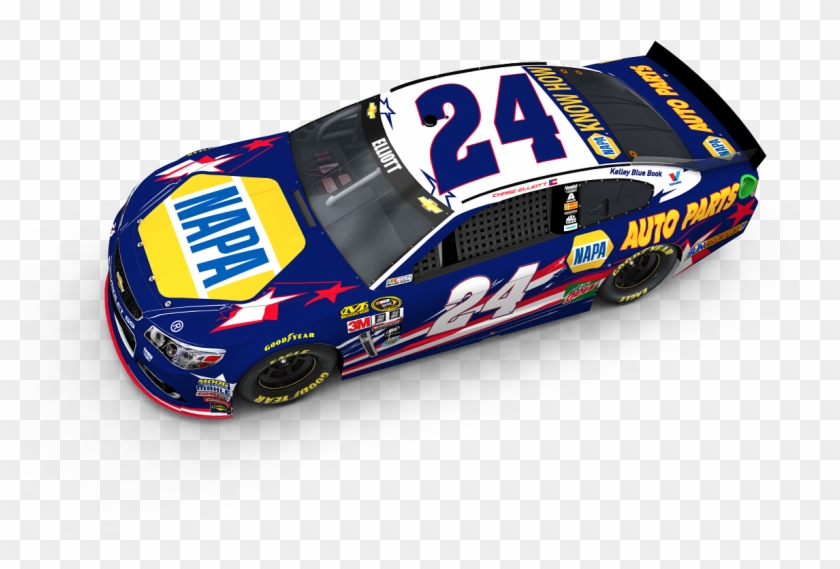 Elliott's Patriotic Look Isn't The Only New Paint Scheme - Napa Auto Parts Clipart #5250158