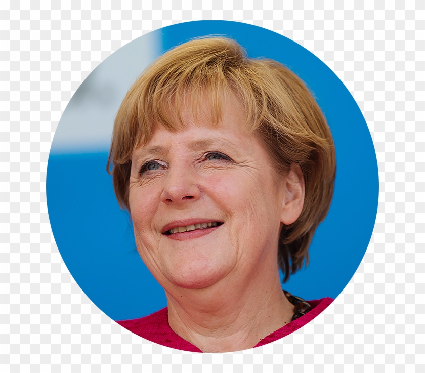 Angela Merkel - Angela Merkel Face Transparent Clipart