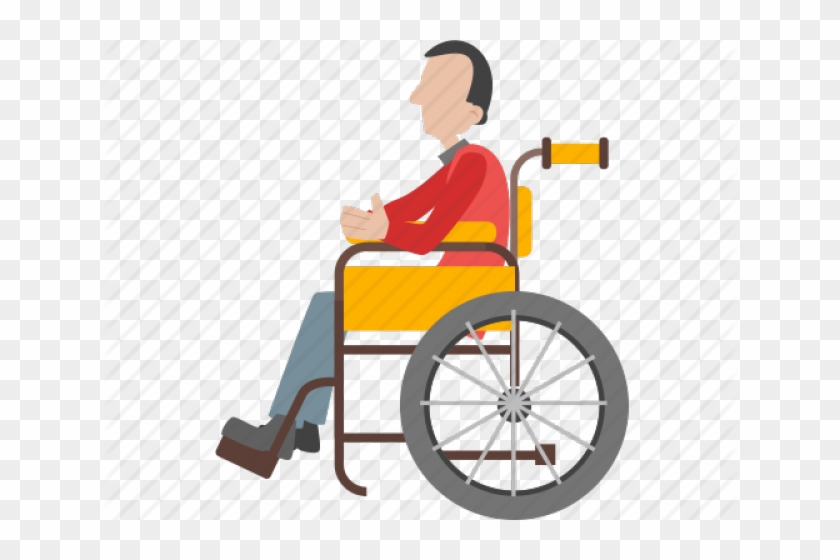 Person In Wheelchair Icon Clipart #5250288