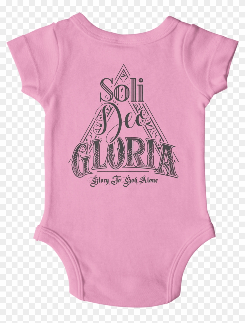 Sdg Triangle “pink And Black” Onesie - Infant Clipart
