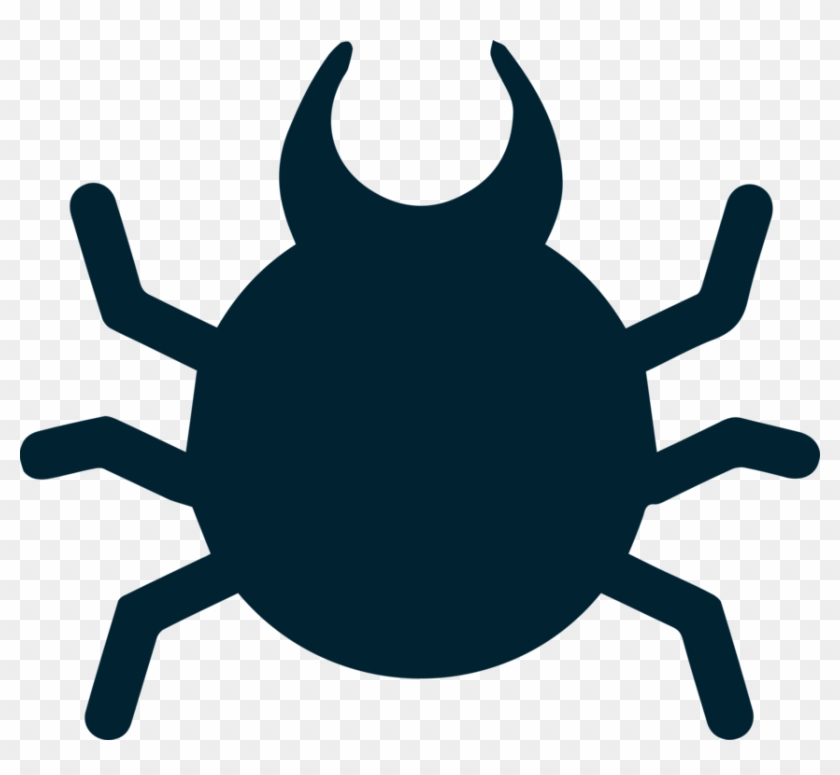 Silhouette Line Art Trojan Horse Computer Security - Insect Clipart