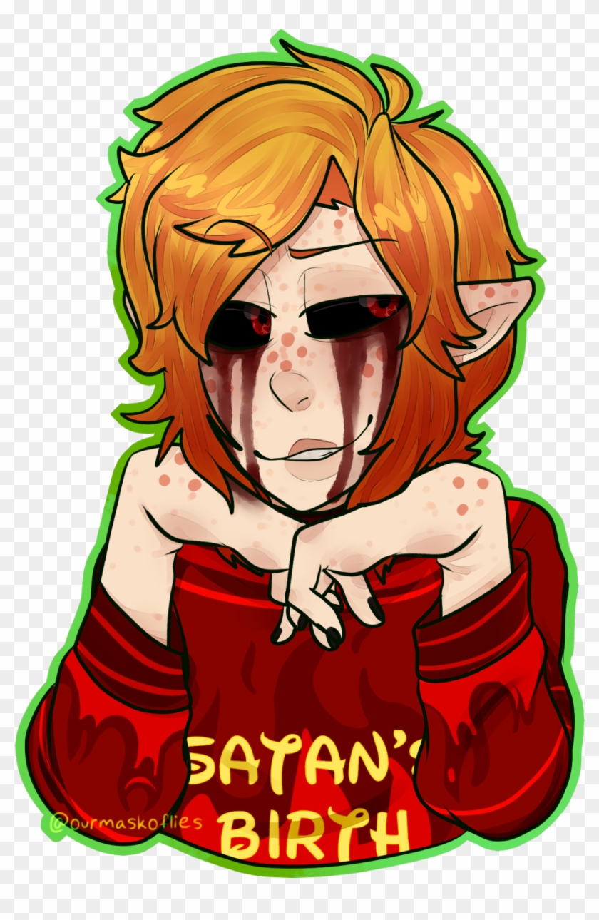“ Festive Ben For The Cold Season Lil Satan Spawn Ben - Illustration Clipart