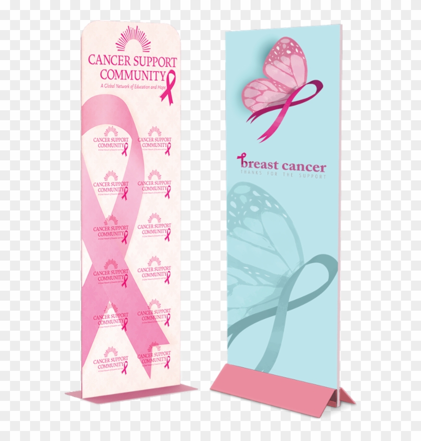 Breast Cancer Awareness Graphic Stand Full - Butterfly Clipart