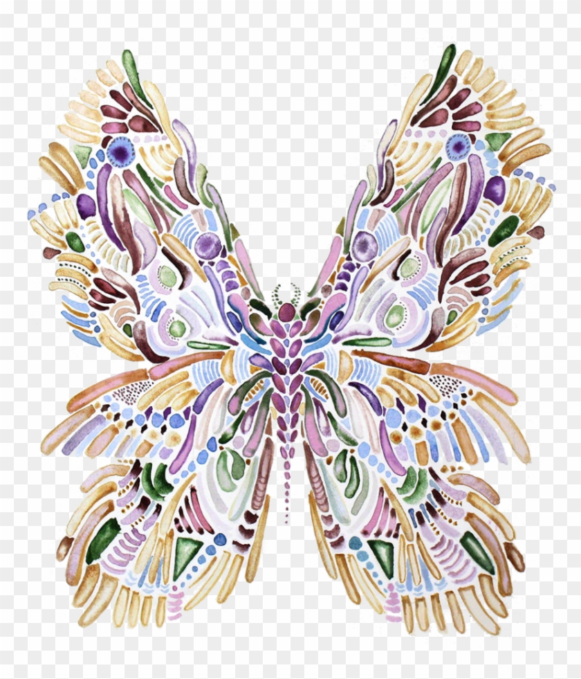 Teneyck Butterfly Light Rt - Butterfly Clipart