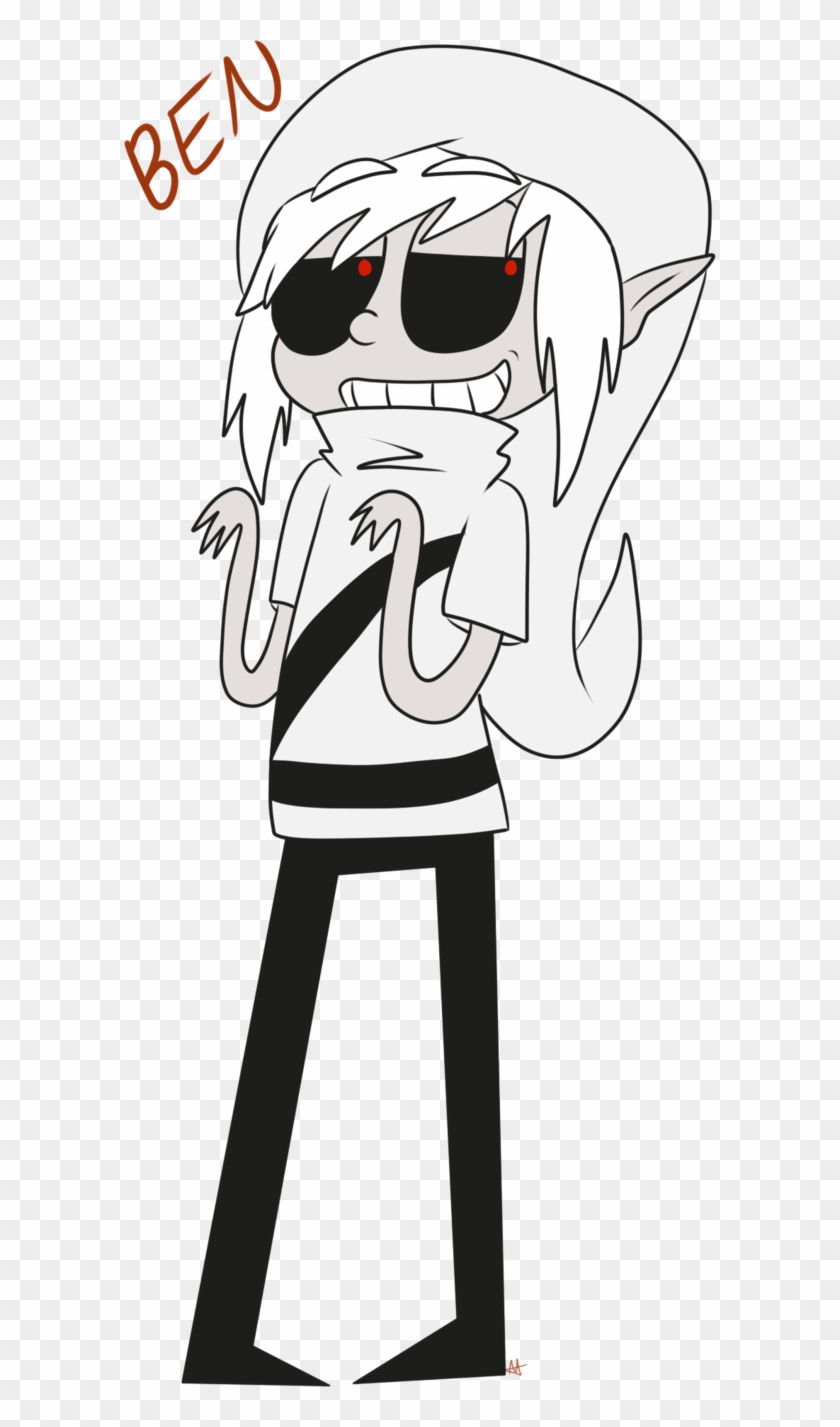 Ben Drowned By Funnytoger104-d5v1yi1 - Ben Drowned Png Clipart