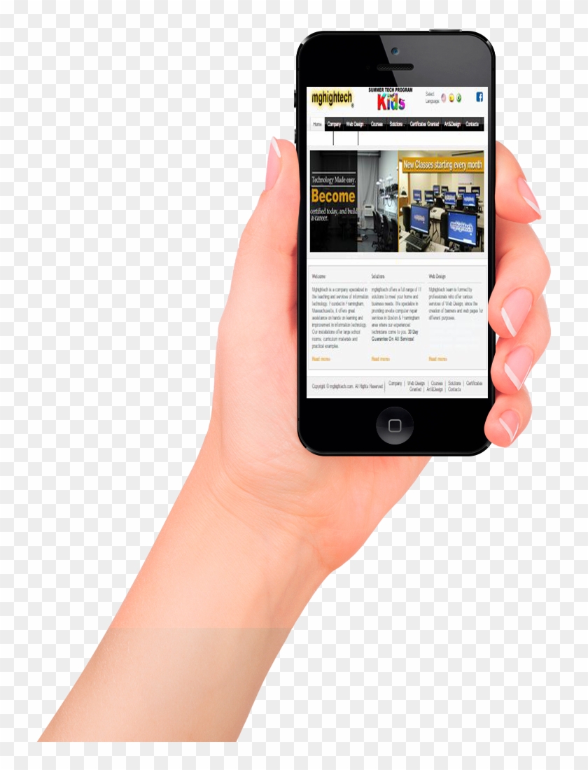 It Solutions - Iphone Clipart #5252376