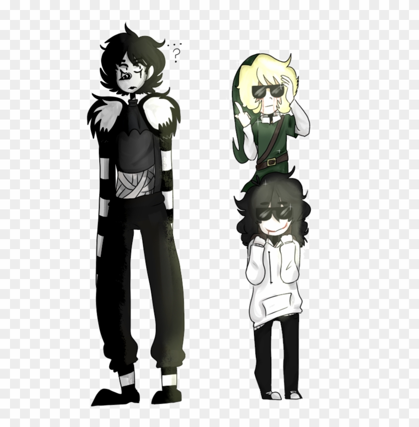 And He's Still Taller - Laughing Jack Ben Drowned Clipart #5252712