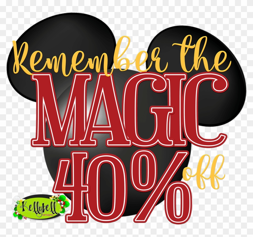 Remember The Magic Villains - Poster Clipart #5252976