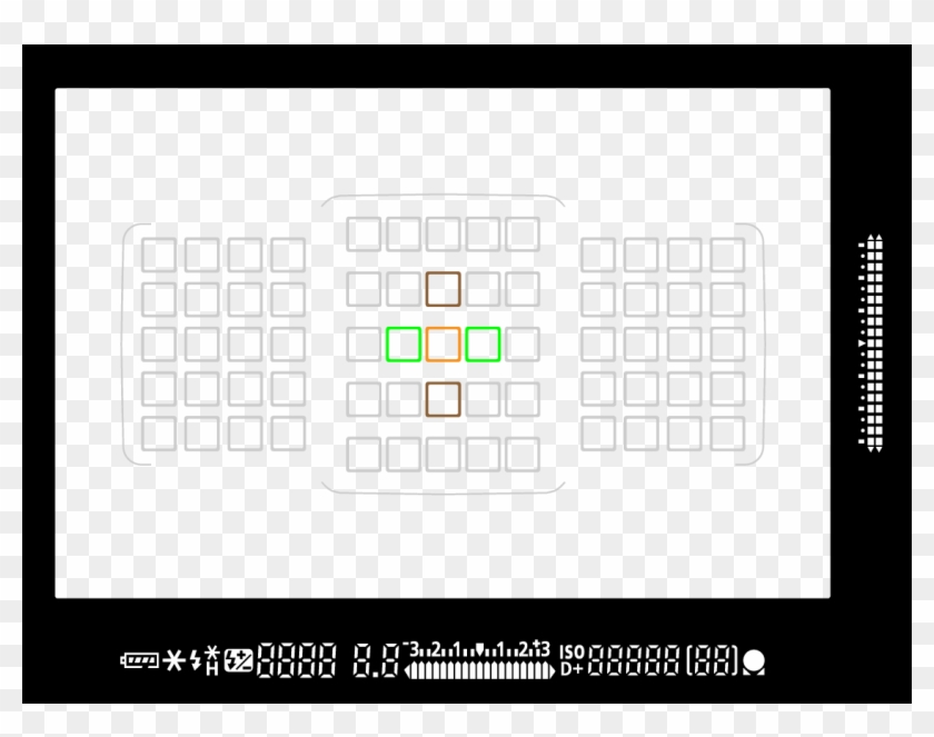 Puntos De Enfoque Canon Clipart