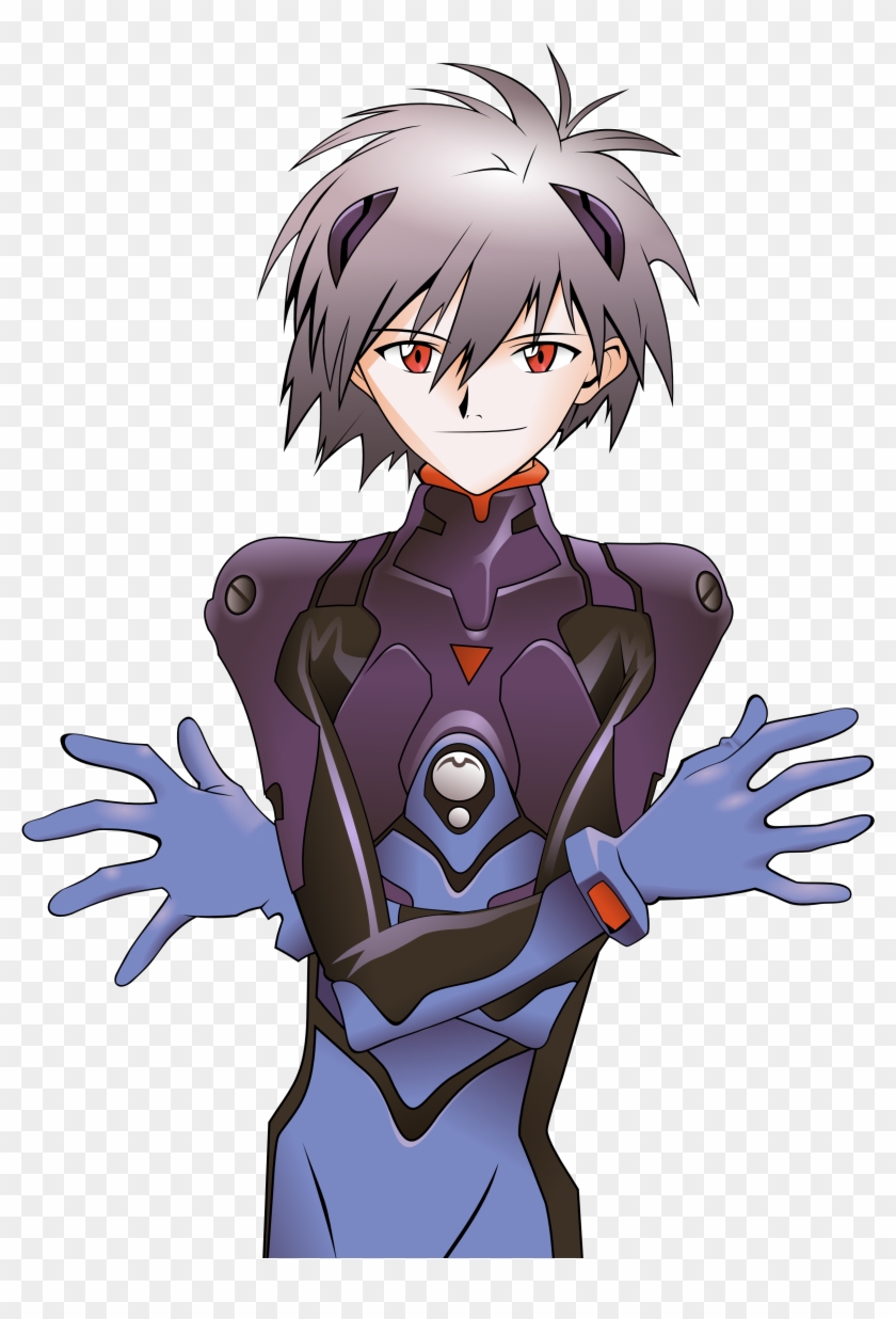 Neon Genesis Evangelion Nagisa Kaworu Male Transparent - Евангелион Пнг Clipart